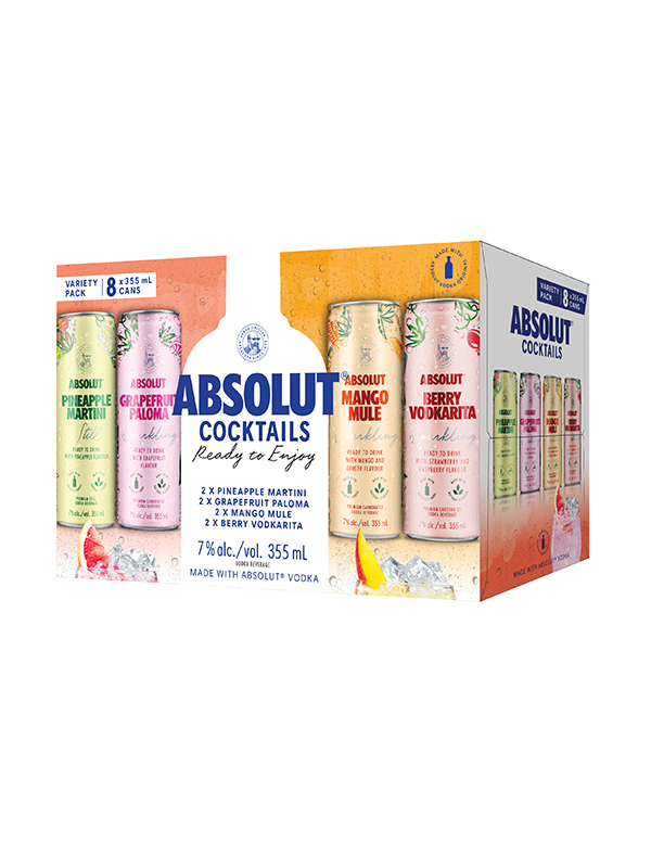 Absolut Rtd Mixer Pack Summer