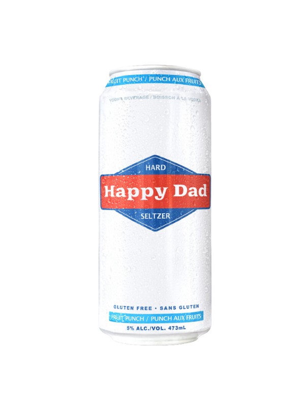 Happy Dad Hard Seltzer Fruit Punch