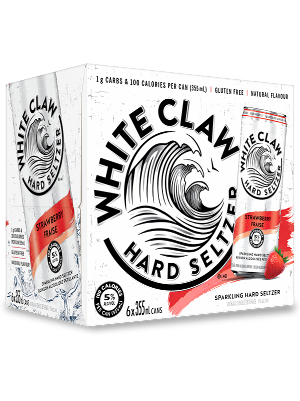 White Claw Strawberry 6 Pack