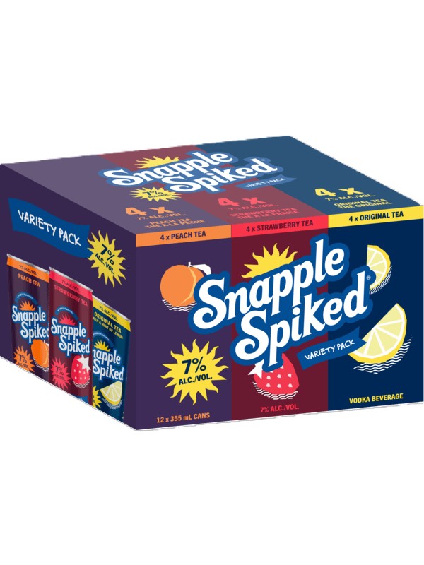 Snapple Spiked 7% Variety 12pk