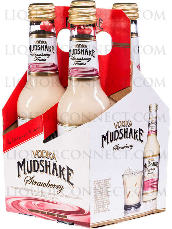 Vodka Mudshake Strawberry