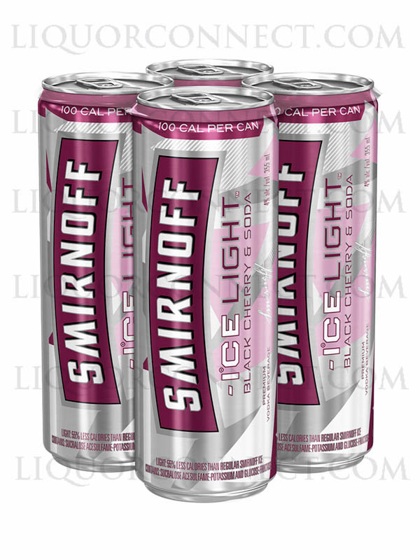 Smirnoff Ice Light Black Cherry & Soda