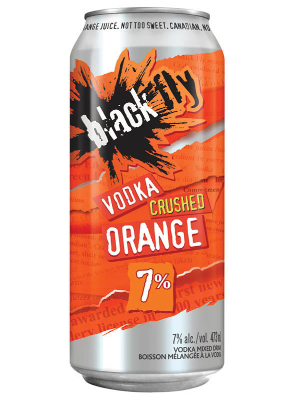 Black Fly Vodka Crushed Orange