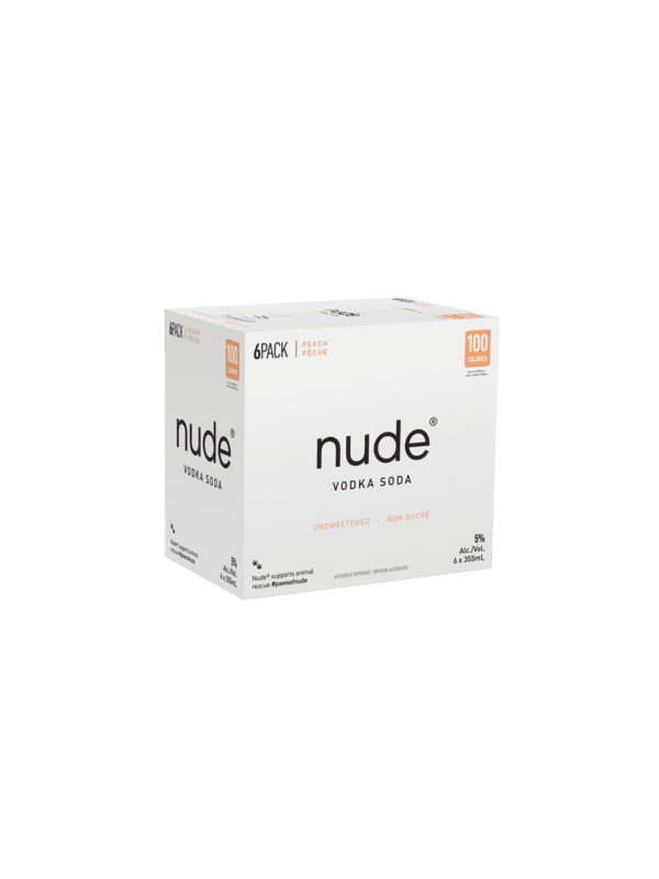 Nude Vodka Soda Peach