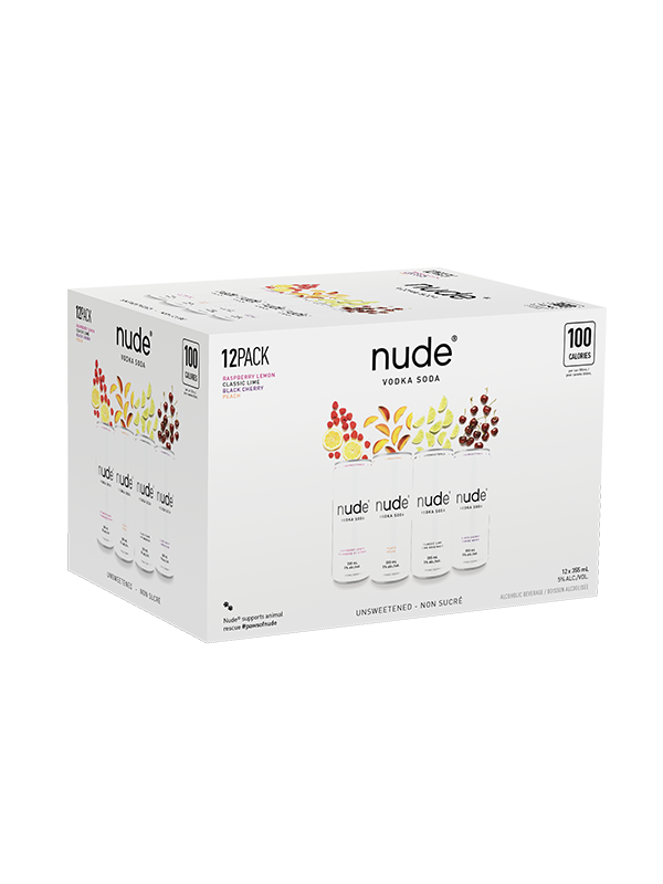 Nude Vodka Soda Mixer Pack