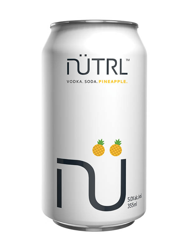 Nutrl Vodka Soda - Pineapple 6pk