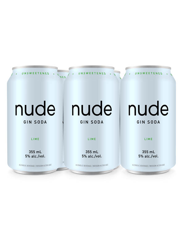 NUDE GIN SODA - LIME