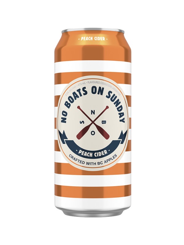 No Boats On Sunday Peach Cider