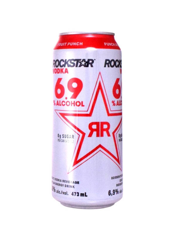 Rockstar Vodka 0g Fruit Punch 473ml
