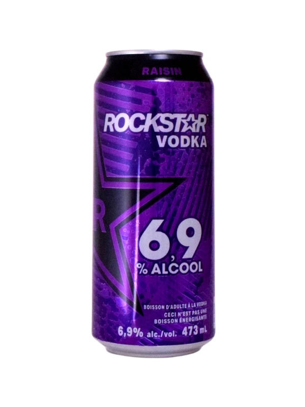 Rockstar Vodka Grape 473ml