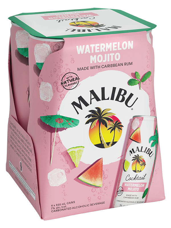 Malibu Watermelon Mojito 4pk
