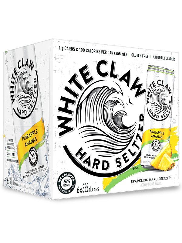 White Claw Pineapple 6 Pack