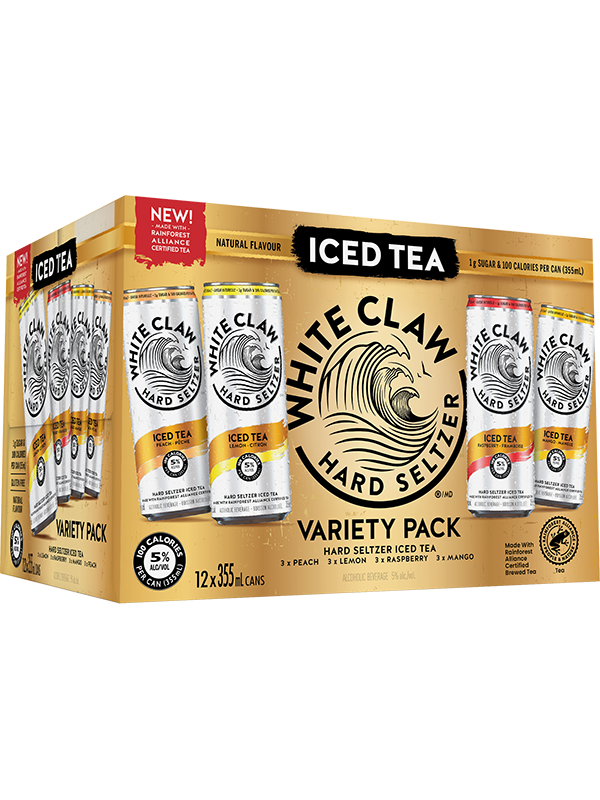 White Claw Iced Tea Variety 12 Pack