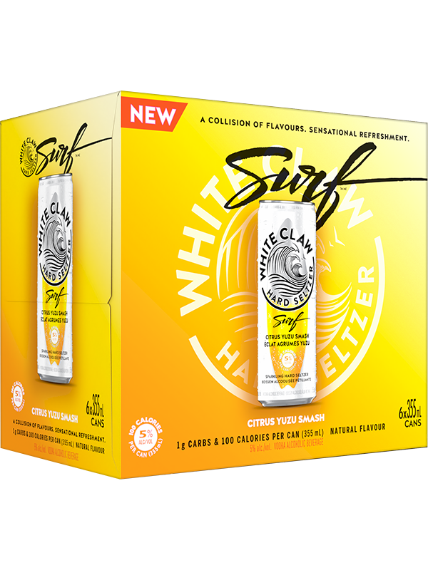 White Claw Surf Citrus Yuzu Smash 6pk