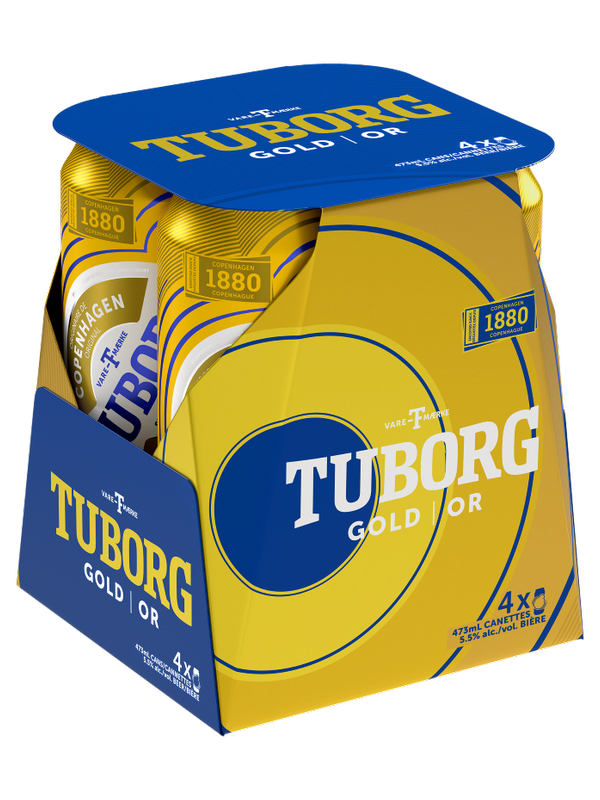 Tuborg Gold 4x473ml Can